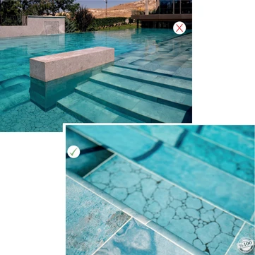 Serapool Porselen havuz kaplama çözümlerinin havuzda nasıl güvenliği sağladığını keşfedin.